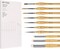 10 PCS Miniature Paint Brush Set – Detail & Drybrush for Acrylic, Oil & Watercolor Painting